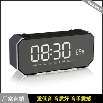 Aluminum Alloy Bluetooth Speaker Mini Portable Clock Subwoofer LED Radio Alarm Clock Desktop Audio JI
Aluminum Alloy Bluetooth Speaker Mini Portable Clock Subwoofer LED Radio Alarm Clock Desktop Audio JI