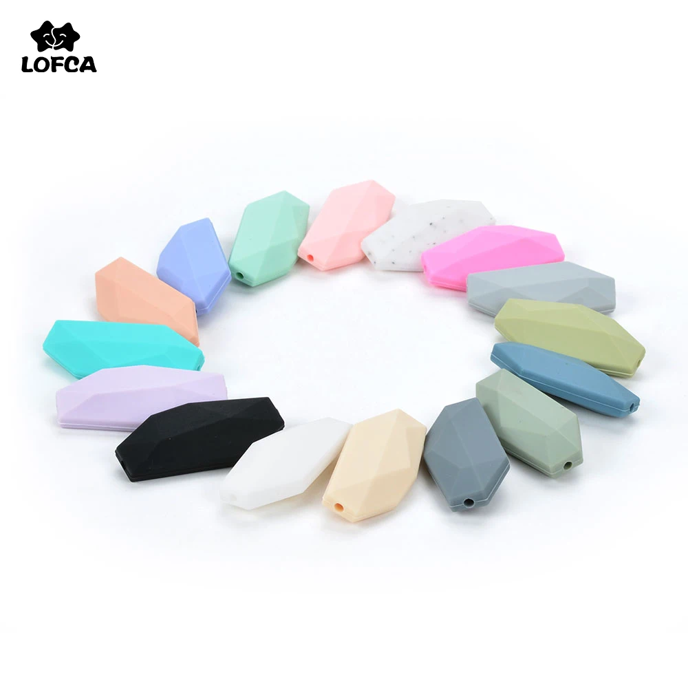 LOFCA 10 шт. лист ивы силиконовые бусины пищевой класс не содержит БФА детский