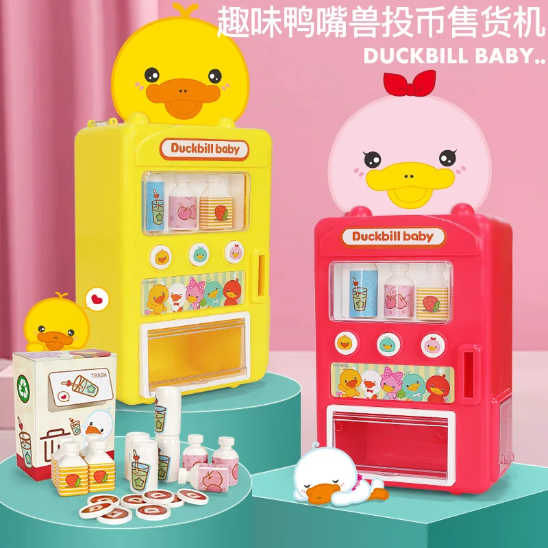 Platypus Item Children Model Vending Machine Educational Play House Toys Automatic Talking Supermarket Cash Register
Platypus Item Children Model Vending Machine Educational Play House Toys Automatic Talking Supermarket Cash Register