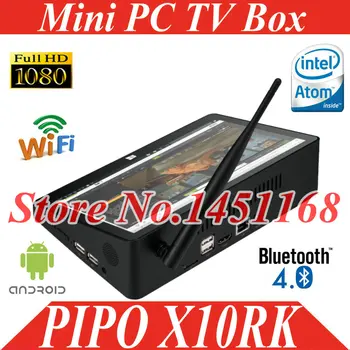 PIPO X10RK Mini PC Android 7.0 TV Box RK3399 Quad Core 10.8 inch 4G/64G HDMI Media Box
PIPO X10RK Mini PC Android 7.0 TV Box RK3399 Quad Core 10.8 inch 4G/64G HDMI Media Box