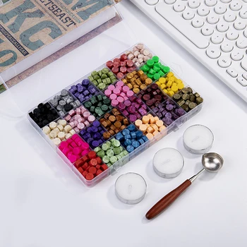 Retro Enamel Seal Wax Box Wax Particles Set Sealing Wax Tablet Pill Beads Various Colors Envelope Stamping Wax Seal
Retro Enamel Seal Wax Box Wax Particles Set Sealing Wax Tablet Pill Beads Various Colors Envelope Stamping Wax Seal