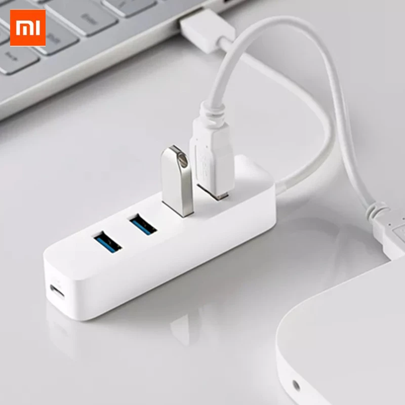 Xiaomi 4 порта USB3.0 концентратор с подставкой для источника питания интерфейс USB