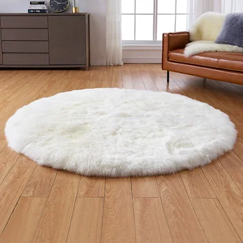 Round shaped real sheepskin rug for home decor ,whole pelt cutting New Zealand Merino skin fur floor mat brown color
Round shaped real sheepskin rug for home decor ,whole pelt cutting New Zealand Merino skin fur floor mat brown color