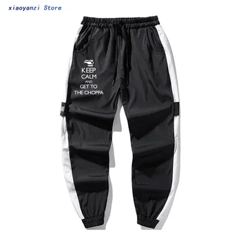 Movie Predator Keep Calm and Get To The Choppa Letter Printed Men's hip hop long pants For Men New sweatpants Casual trousers
Movie Predator Keep Calm and Get To The Choppa Letter Printed Men's hip hop long pants For Men New sweatpants Casual trousers