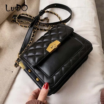 LUCDO Luxury Designer Lock Women Handbags High Quality PU Leather Crossbody Bags For Women 2020 Small Tote Bag Messenger Bags
LUCDO Luxury Designer Lock Women Handbags High Quality PU Leather Crossbody Bags For Women 2020 Small Tote Bag Messenger Bags