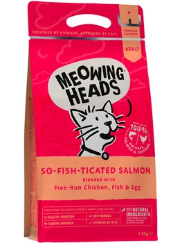 BARKING HEADS BARKING HEADS Fish gourmet for adult cats with salmon, chicken and rice
BARKING HEADS BARKING HEADS Fish gourmet for adult cats with salmon, chicken and rice