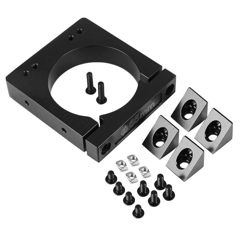 Openbuilds Engraving Machine Parts Spindle Fixture Holder Cnc Spindle Fixture Spindle Holder 65Mm
Openbuilds Engraving Machine Parts Spindle Fixture Holder Cnc Spindle Fixture Spindle Holder 65Mm