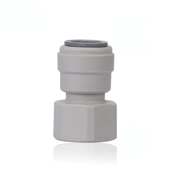 1/2" NPT Female Thread - 1/2'' OD Tube RO Water Quick Connector Straight Tight Junction Double Sealing PE Pipe Fitting
1/2" NPT Female Thread - 1/2'' OD Tube RO Water Quick Connector Straight Tight Junction Double Sealing PE Pipe Fitting
