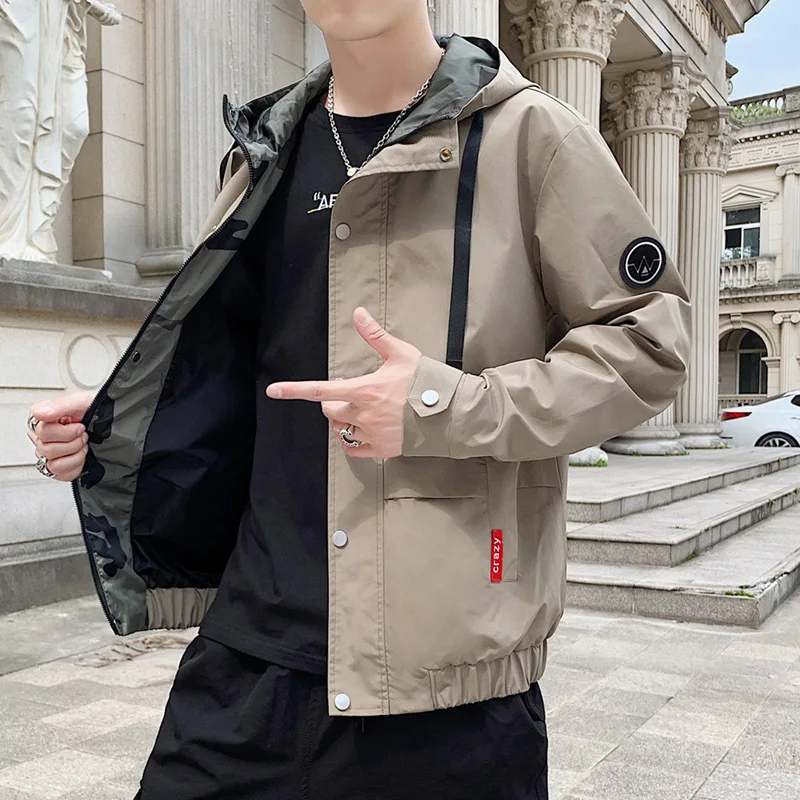 MEN'S Coat Autumn 2019 New Style Korean-style Trend Hooded Clothes Students Coat Spring And Autumn Jacket Autumn Clothing Tops
MEN'S Coat Autumn 2019 New Style Korean-style Trend Hooded Clothes Students Coat Spring And Autumn Jacket Autumn Clothing Tops