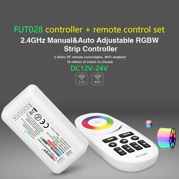 FUT028 2.4GHz Manual & Auto Adjustable RGBW Strip Controller & Touch Remote DC12-24V led dimmer remote set for RGBW LED Strip
FUT028 2.4GHz Manual & Auto Adjustable RGBW Strip Controller & Touch Remote DC12-24V led dimmer remote set for RGBW LED Strip