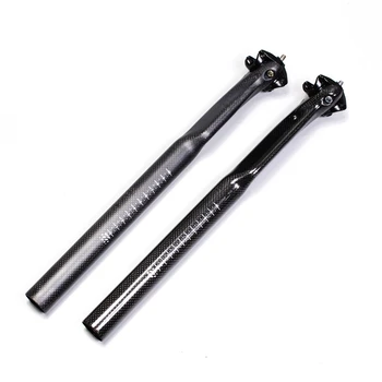 

Carbon Offset Seatpost 27.2x350/400mm Black Carbon Bike Cycling Parts MTB/Road Seat Post 3K Matte