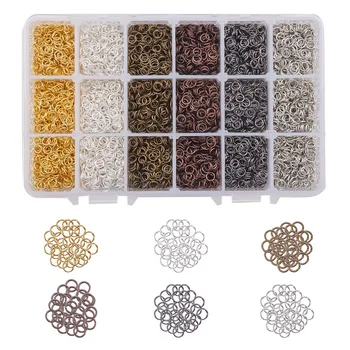 1 Box Iron Close but Unsoldered Jump Rings Mixed Color 5x0.7x3.6mm 1200pcs/color
1 Box Iron Close but Unsoldered Jump Rings Mixed Color 5x0.7x3.6mm 1200pcs/color