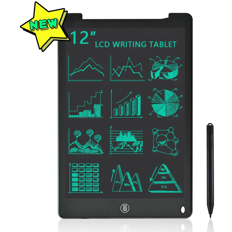 12 Inch LCD Writing Tablet Electronic Drawing Doodle Board Digital Handwriting Paperless Notepad For Kids And Adult Protect Eyes
12 Inch LCD Writing Tablet Electronic Drawing Doodle Board Digital Handwriting Paperless Notepad For Kids And Adult Protect Eyes