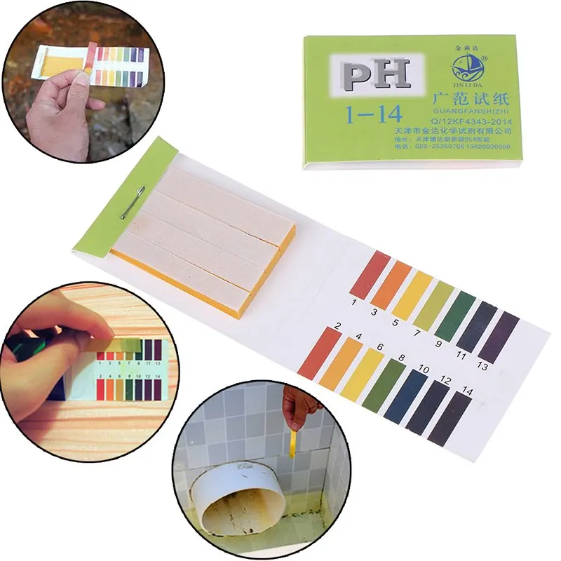 2/4 x Set of 80pcs pH test strips Full PH Meter PH Controller 1-14st Indicator Litmus Paper Water Soilsting Kit HOT SALE
2/4 x Set of 80pcs pH test strips Full PH Meter PH Controller 1-14st Indicator Litmus Paper Water Soilsting Kit HOT SALE