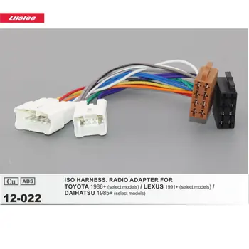 ISO Harness Radio Adapter Cable For Toyota Aygo/bB/Belta/Cami Car CD DVD Player Male Wiring Plugs into Factory Harness 16 Pins
ISO Harness Radio Adapter Cable For Toyota Aygo/bB/Belta/Cami Car CD DVD Player Male Wiring Plugs into Factory Harness 16 Pins
