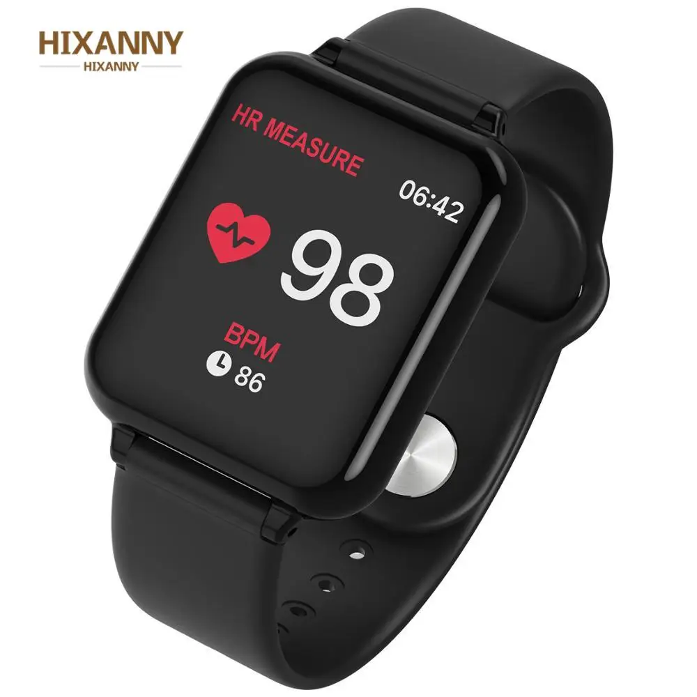 HOT B57 Smart Watch Blood Pressure Fitness Tracker Heart Rate Tracker IP67 Waterproof Bluetooth Smart Bracelet Sport Wristwatch
HOT B57 Smart Watch Blood Pressure Fitness Tracker Heart Rate Tracker IP67 Waterproof Bluetooth Smart Bracelet Sport Wristwatch
