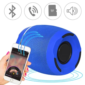 Portable Bluetooth Mini Speaker Wireless Subwoofer Speaker Stereo Sound Box Cloth Cover Fabric Tablet Speakers blue
Portable Bluetooth Mini Speaker Wireless Subwoofer Speaker Stereo Sound Box Cloth Cover Fabric Tablet Speakers blue