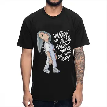 Popular Billie Eilish T Shirt 100% Quality Cotton Fabric T-Shirt Round Collar Faddish Unique Design Tee shirt
Popular Billie Eilish T Shirt 100% Quality Cotton Fabric T-Shirt Round Collar Faddish Unique Design Tee shirt