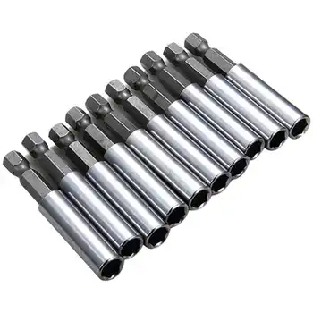 New 10x Magnetic Extension Socket Drill Bit Holder 1/4inch Hex Power Screwdriver Tools
New 10x Magnetic Extension Socket Drill Bit Holder 1/4inch Hex Power Screwdriver Tools