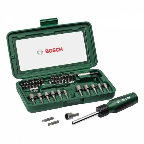 BOSCH 46-Piece Screwdriver Set - 2607019504 Practical Screwdriver Set Screwing