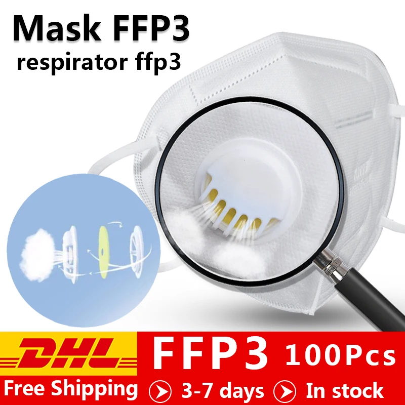 DHL shipping Reusable FFP3 Anti virus Protective Masks with Breathing Valve Respirator Mask DustProof Facial Mask n95 mouth mask
DHL shipping Reusable FFP3 Anti virus Protective Masks with Breathing Valve Respirator Mask DustProof Facial Mask n95 mouth mask