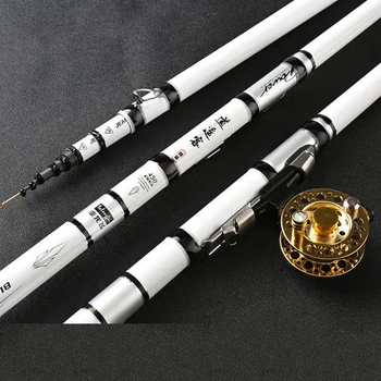 For Fishing Carbon Non-slip Hand Rod 4.5M/5.4M/6.3M/7.2M Wear Resistant Fishing Tackle
For Fishing Carbon Non-slip Hand Rod 4.5M/5.4M/6.3M/7.2M Wear Resistant Fishing Tackle