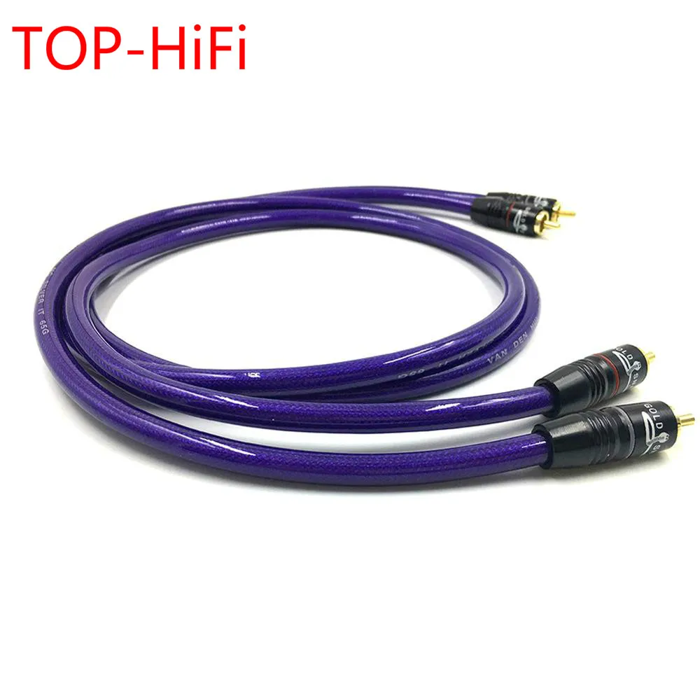 TOP-HiFi Pair Type-4 Gold Plated RCA Audio Cable 2x RCA Male to Male Interconnect Audio Cable with Van Den Hul MC SILVEB-IT 65
TOP-HiFi Pair Type-4 Gold Plated RCA Audio Cable 2x RCA Male to Male Interconnect Audio Cable with Van Den Hul MC SILVEB-IT 65