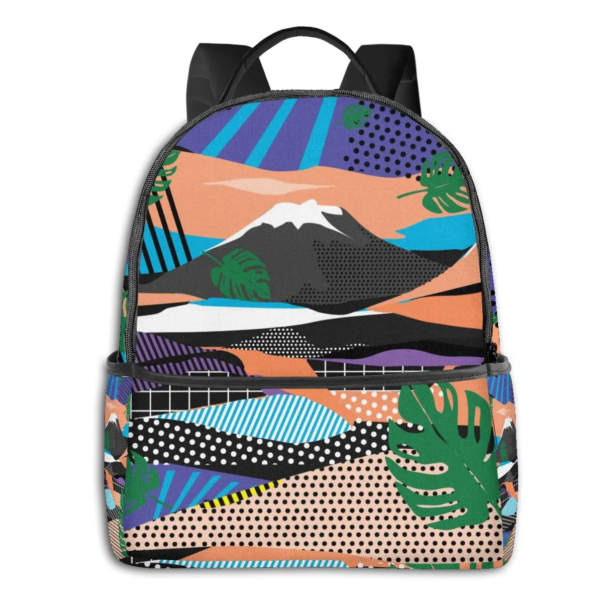 NOISYDESIGNS Mountains Colored Green Leaves School Backpack for Teenage Boys Girls School Bag Student Book Bags Mochila Escolar
NOISYDESIGNS Mountains Colored Green Leaves School Backpack for Teenage Boys Girls School Bag Student Book Bags Mochila Escolar