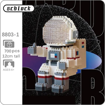 SC 8803-1 Space Adventure Astronaut White Helmet 3D Model DIY Mini Diamond Blocks Bricks Building Toy for Children no Box
SC 8803-1 Space Adventure Astronaut White Helmet 3D Model DIY Mini Diamond Blocks Bricks Building Toy for Children no Box