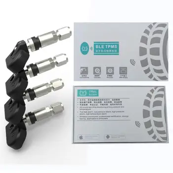 HiMISS Car Bluetooth 4.0 TPMS for Android for IOS Tire Pressure Monitor System 4 Internal Sensors
HiMISS Car Bluetooth 4.0 TPMS for Android for IOS Tire Pressure Monitor System 4 Internal Sensors