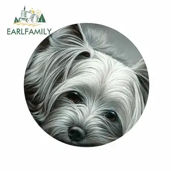 EARLFAMILY 13cm x 12.9cm for Yorkshire Terrier Yorkie Tired Dog Circle Fine Decal DIY Occlusion Scratch Fashion Car Stickers
EARLFAMILY 13cm x 12.9cm for Yorkshire Terrier Yorkie Tired Dog Circle Fine Decal DIY Occlusion Scratch Fashion Car Stickers