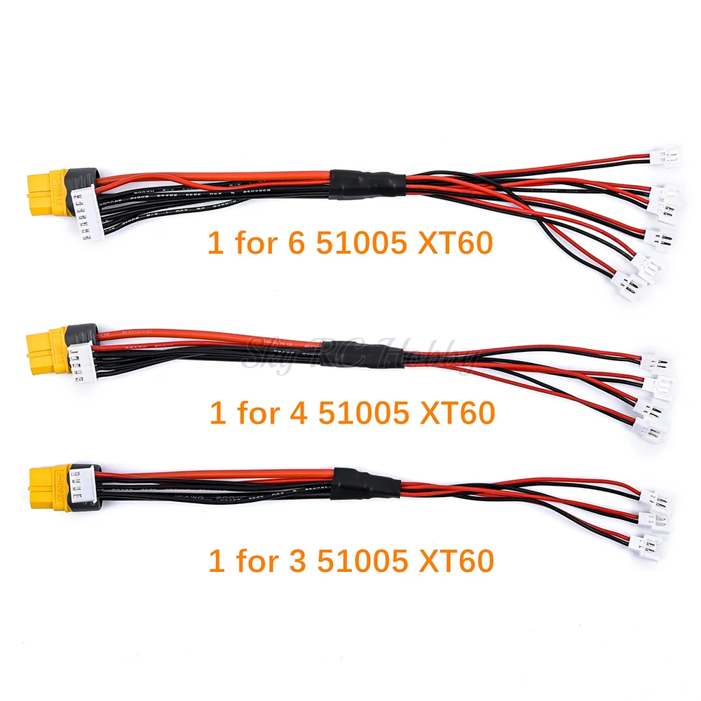 1S Lipo Battery PH2.0 51005 Power Charging Cable Wire 4mm Banana / XT60 Plug for Gaoneng BetaFPV IMAX B6 B6AC Charger | Игрушки и хобби