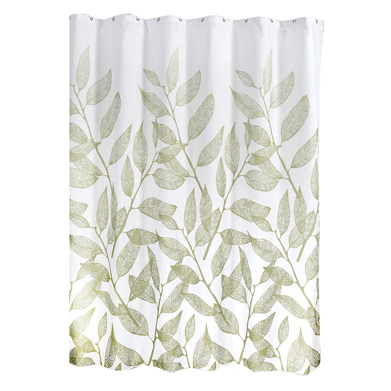Green Plant Leaf Print Shower Curtains for Bathroom Waterproof Polyester Fabric Bath Curtain
Green Plant Leaf Print Shower Curtains for Bathroom Waterproof Polyester Fabric Bath Curtain