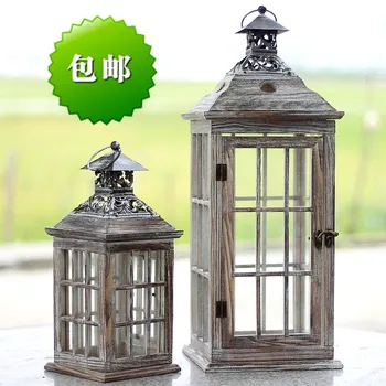 Old Glass Candlestick Iron Retro Candle Lantern Wood Windproof Lamp Candle Holders Wind Light Lamp Bougeoir Wedding Decor FC112
Old Glass Candlestick Iron Retro Candle Lantern Wood Windproof Lamp Candle Holders Wind Light Lamp Bougeoir Wedding Decor FC112