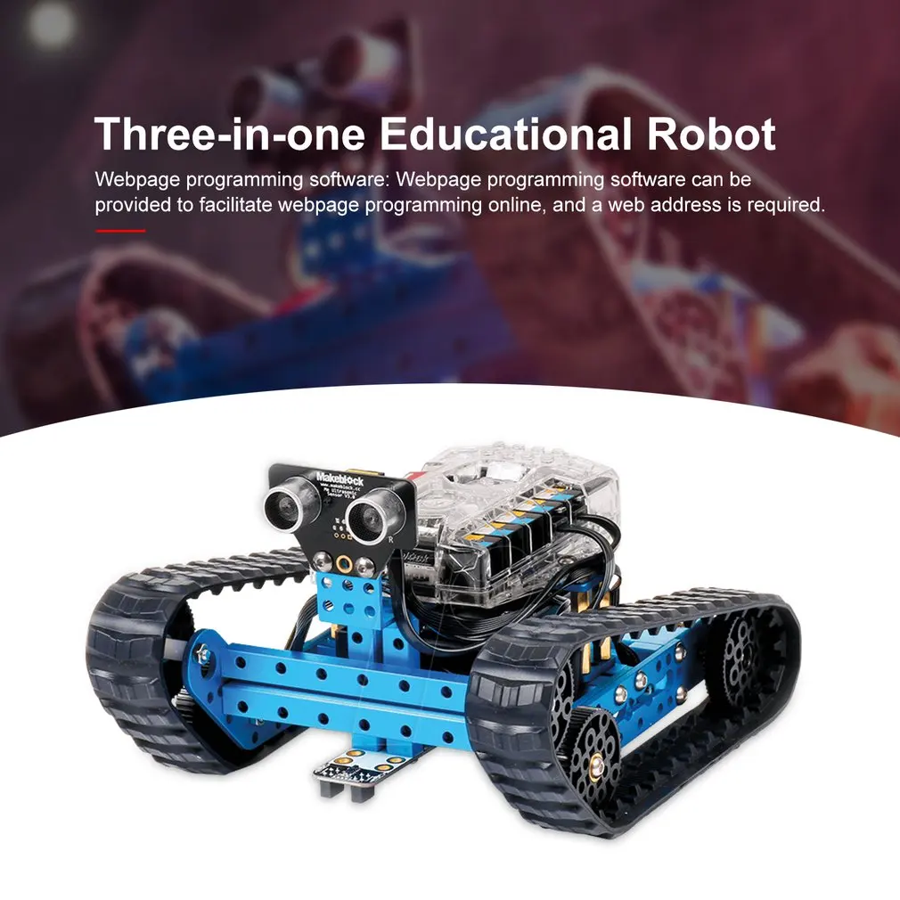 Makeblock mBot Ranger Smart Programming Educational 3in1 Robot Entry Level Programming for Children Stem Education
Makeblock mBot Ranger Smart Programming Educational 3in1 Robot Entry Level Programming for Children Stem Education