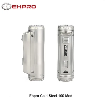 Original Ehpro Cold Steel 100 120W TC Box MOD with 0.0018S Ultrafast Firing Speed Power by 18650/20700/21700 battery vs Drag 2
Original Ehpro Cold Steel 100 120W TC Box MOD with 0.0018S Ultrafast Firing Speed Power by 18650/20700/21700 battery vs Drag 2