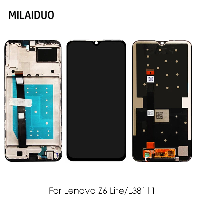 LCD Display For LENOVO Z6 LITE Touch Screen Digitizer Glass LCD For LENOVO L38111 Assembly Replacement 100% Tested No Frame
LCD Display For LENOVO Z6 LITE Touch Screen Digitizer Glass LCD For LENOVO L38111 Assembly Replacement 100% Tested No Frame