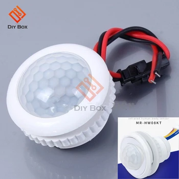 AC 220V Human Induction Switch LED Ceiling Light PIR Motion Sensor Switch Downlight IR Infrared Bulb 3-6M Sensing 20S Delay 50Hz
AC 220V Human Induction Switch LED Ceiling Light PIR Motion Sensor Switch Downlight IR Infrared Bulb 3-6M Sensing 20S Delay 50Hz