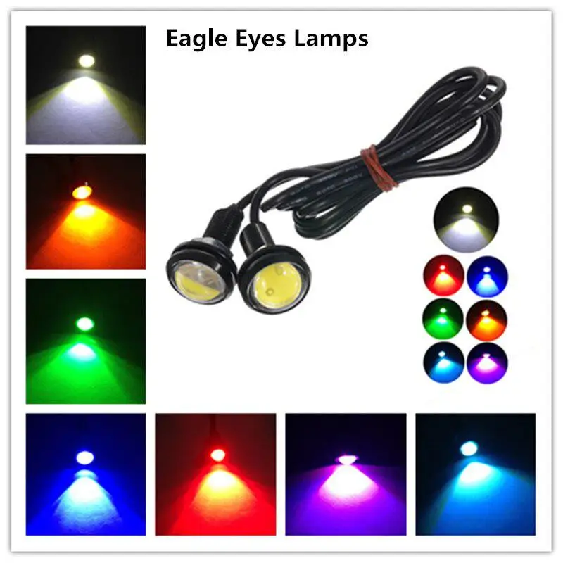 2PCS Ultra-thin Double-layers 23MM Eagle Eyes Lamps LED Running Light Screw Lamp for Automobile/Motorcycle/Truck
2PCS Ultra-thin Double-layers 23MM Eagle Eyes Lamps LED Running Light Screw Lamp for Automobile/Motorcycle/Truck