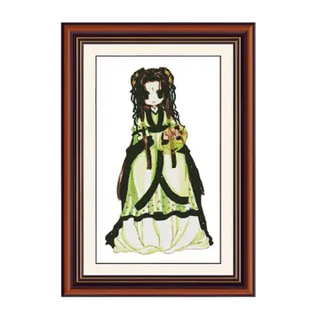 Precision Printing A542 Chinese Style Classic Beauty Character Series Fishxx Cross Stitch Kit Home Handmade Embroidery Painting
Precision Printing A542 Chinese Style Classic Beauty Character Series Fishxx Cross Stitch Kit Home Handmade Embroidery Painting