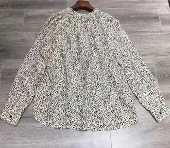 100% Viscose Women V Neck Leopard Print Blouse Ladies Elegant Long Sleeve Shirt Casual Top Female Clothes Shirts Tops
100% Viscose Women V Neck Leopard Print Blouse Ladies Elegant Long Sleeve Shirt Casual Top Female Clothes Shirts Tops