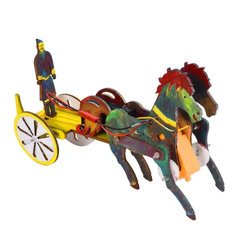 Interesting Scientific Experiment Technology Small-scale Manufacturing Handmade Material Terra Cotta Warriors Chariot Model
Interesting Scientific Experiment Technology Small-scale Manufacturing Handmade Material Terra Cotta Warriors Chariot Model
