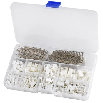 560Pcs 2.54mm JST-XHP 2/3/4/5 Pin Housing with JST XH Male/Female Header Dupont Wire Connector Kit
560Pcs 2.54mm JST-XHP 2/3/4/5 Pin Housing with JST XH Male/Female Header Dupont Wire Connector Kit
