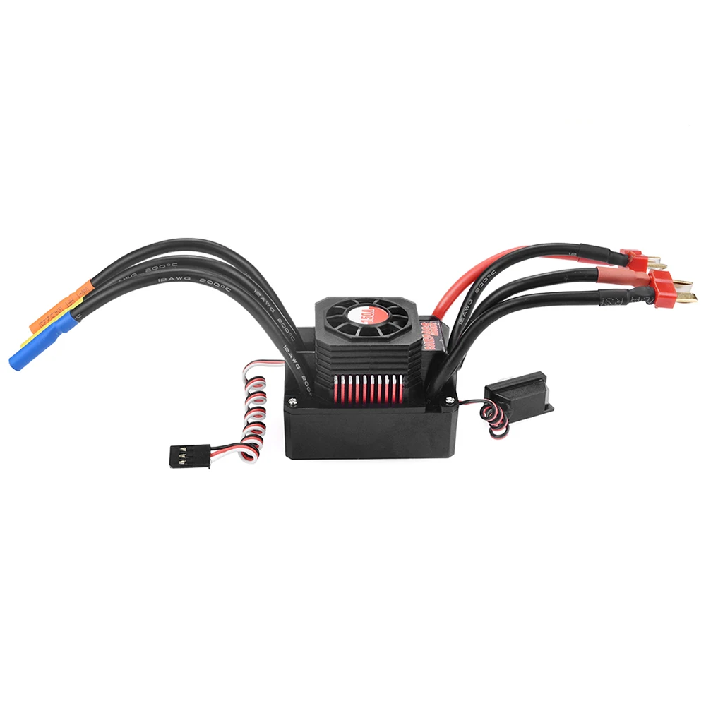 SURPASS HOBBY 150A Brushless ESC Waterproof Electric Speed Controller for 1/8 RC Truck Off-road Car Parts Accessories
SURPASS HOBBY 150A Brushless ESC Waterproof Electric Speed Controller for 1/8 RC Truck Off-road Car Parts Accessories