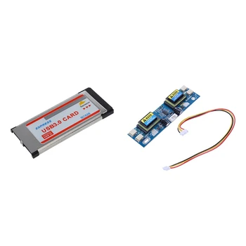 1 Set 2 Port USB 3.0 Express Card Adapter Hub Cardbus & 1 Set Pc Lcd Monitor Ccfl 4 Lamp Universal Lcd Inverter Board
1 Set 2 Port USB 3.0 Express Card Adapter Hub Cardbus & 1 Set Pc Lcd Monitor Ccfl 4 Lamp Universal Lcd Inverter Board
