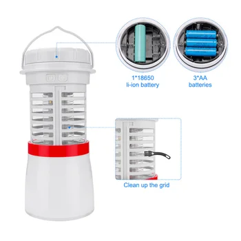 1 pc Safe Portable Electronic Hanging Bug Zapper for Outdoor Home
1 pc Safe Portable Electronic Hanging Bug Zapper for Outdoor Home