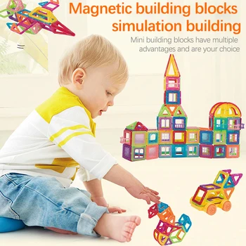86pcs Mini Size 3D Magnetic Designer Constricor toys modeling building Magnetic blocks Early childhood educational magnetic toys
86pcs Mini Size 3D Magnetic Designer Constricor toys modeling building Magnetic blocks Early childhood educational magnetic toys