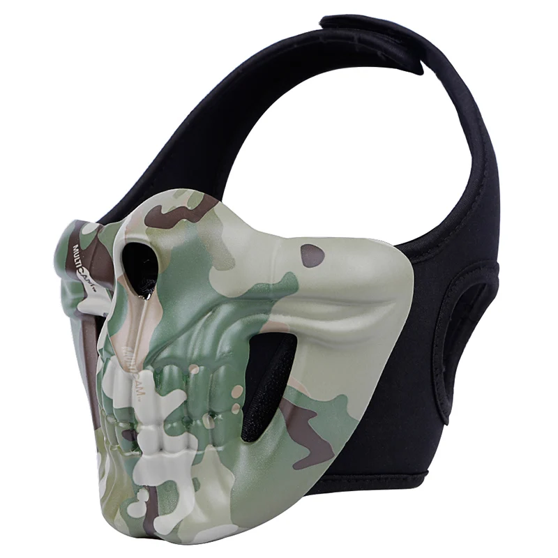 Skull Tactical Paintball Mask Half Face Airsoft Sports Protective Masks CS Wargame Hunting Halloween Party Cosplay Military Mask
Skull Tactical Paintball Mask Half Face Airsoft Sports Protective Masks CS Wargame Hunting Halloween Party Cosplay Military Mask