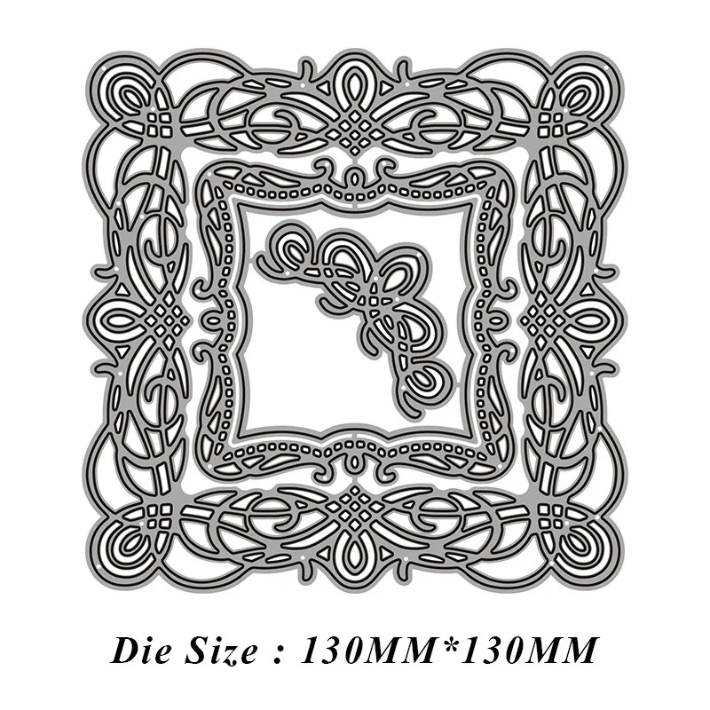 Квадратные кружевные металлические пресс-формы с кружевной рамкой 2021 новые формы «сделай сам» Скрапбукинг изготовление бумаги высечки рем... 
Квадратные кружевные металлические пресс-формы с кружевной рамкой 2021 новые формы «сделай сам» Скрапбукинг изготовление бумаги высечки рем...