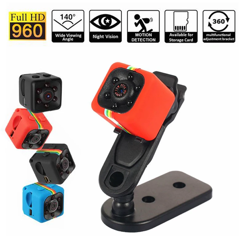 SQ11 Mini Camera HD 960P Sensor Night Vision Camcorder Motion DVR Micro Camera Sport DV Video small Camera Recorder Camcorders
SQ11 Mini Camera HD 960P Sensor Night Vision Camcorder Motion DVR Micro Camera Sport DV Video small Camera Recorder Camcorders
